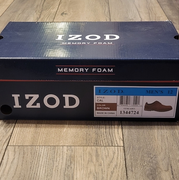 IZOD brown dress shoes - Picture 4 of 6